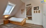 Schlafzimmer - Ferienwohnung Strandläufer - Top-Hundeurlaub