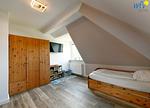 Schlafzimmer - Ferienwohnung Strandläufer - Top-Hundeurlaub