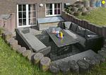 Terrasse - Ferienwohnung Klabautermann - Top-Hundeurlaub