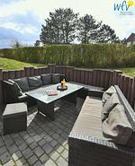 Terrasse - Ferienwohnung Klabautermann - Top-Hundeurlaub