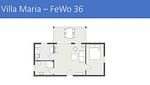 Grundriss - FeWo Maja 36: Wintergarten - Top-Hundeurlaub