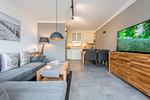 Wohnzimmer - Haus Deckerstraße 19-21, Whg. 18 - Top-Hundeurlaub