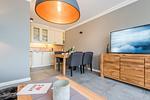 Wohnzimmer - Haus Deckerstraße 19-21, Whg. 18 - Top-Hundeurlaub