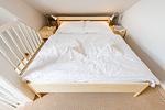 Schlafzimmer - Haus Friesische Straße 25a, Whg. 8 - Top-Hundeurlaub