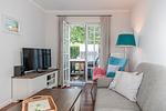 Wohnzimmer - Ferienwohnung Clematis - Top-Hundeurlaub