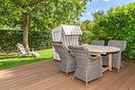 Terrasse - Ferienwohnung Clematis - Top-Hundeurlaub