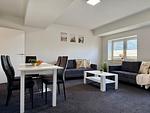 Wohnzimmer - Monteurwohnung Peenstuuv - Top-Hundeurlaub