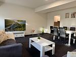 Wohnzimmer - Monteurwohnung Peenstuuv - Top-Hundeurlaub