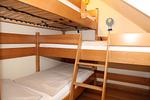 Schlafzimmer - Oberdeck Backbord - Top-Hundeurlaub