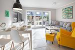 Wohnzimmer - Bay Huus - Top-Hundeurlaub