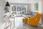 Wohnzimmer - Bay Huus - Top-Hundeurlaub