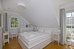 Schlafzimmer - Haus: Terrasse,Garten,Meerblick - Top-Hundeurlaub