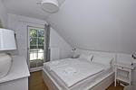 Schlafzimmer - Haus: Terrasse,Garten,Meerblick - Top-Hundeurlaub
