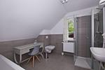 Badezimmer - Haus: Terrasse,Garten,Meerblick - Top-Hundeurlaub