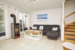 Wohnzimmer - Haus: strandnah,Terrasse,Sauna - Top-Hundeurlaub