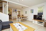 Wohnzimmer - Haus: strandnah,Terrasse,Sauna - Top-Hundeurlaub