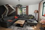 Wohnzimmer - Haus: Terrasse, Garten, Sauna - Top-Hundeurlaub