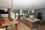 Küche / Küchenzeile - Haus: Terrasse, Garten, Sauna - Top-Hundeurlaub