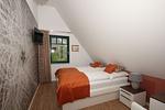 Schlafzimmer - Haus: Terrasse, Garten, Sauna - Top-Hundeurlaub