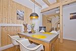 Wohnzimmer - Sol: Strand,Terrasse,Garten,Sauna - Top-Hundeurlaub