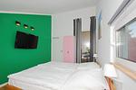Schlafzimmer - Sol: Strand,Terrasse,Garten,Sauna - Top-Hundeurlaub