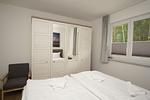 Schlafzimmer - FeWo 02: Terrasse, Gartennutzung, Saunanutzung - Top-Hundeurlaub