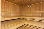 Sauna - FeWo 02: Terrasse, Gartennutzung, Saunanutzung - Top-Hundeurlaub