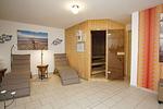 Sauna - FeWo 02: Terrasse, Gartennutzung, Saunanutzung - Top-Hundeurlaub