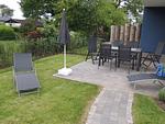 Terrasse - Kavelweg 13 Wohnung 1 - Strandrefugium - Top-Hundeurlaub