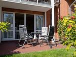 Terrasse - Birkenstrasse 6i Wohnung 14 - Top-Hundeurlaub