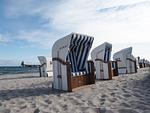 Strandbild mit Strandkörben - Birkenstrasse 6i Wohnung 14 - Top-Hundeurlaub