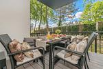 Terrasse - Ferienwohnung Goldkind - Top-Hundeurlaub