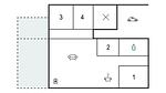 floor-plan - Ferienhaus für 8 Personen (90 m²) in Stenderup Halvøen - Top-Hundeurlaub