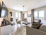 Ferienwohnung Strandleben Ostseebad Wustrow ZweiWasser Alte Seefahrtschule Gemütliches Wohnzimmer - Strandleben - Top-Hundeurlaub