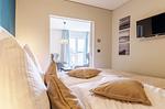 Ferienwohnung Boddenperle Ostseebad Wustrow - Schlafzimmer mit Doppelbett - Boddenperle - Top-Hundeurlaub