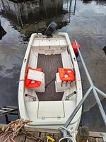 Ruderboot zum Angeln am Rusken See bei Stockaryd in Schweden - Hus Rusken - Top-Hundeurlaub