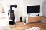 Kamin-/Ofen - Ferienwohnung Salt 'n' Sea Olpenitz - Top-Hundeurlaub