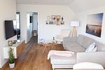 Wohnzimmer - Ferienwohnung Salt 'n' Sea Olpenitz - Top-Hundeurlaub