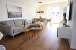 Wohnzimmer - Ferienwohnung Salt 'n' Sea Olpenitz - Top-Hundeurlaub