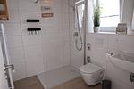 Badezimmer - Ferienwohnung Salt 'n' Sea Olpenitz - Top-Hundeurlaub