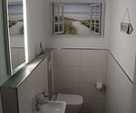Gäste-WC - Ferienhaus Dori - Top-Hundeurlaub