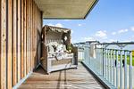 Balkon - Ferienwohnung Admiralskoje Olpenitz - Top-Hundeurlaub