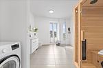 Badezimmer - Ferienwohnung Admiralskoje Olpenitz - Top-Hundeurlaub