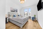 Schlafzimmer - Ferienwohnung Schleiglück Olpenitz - Top-Hundeurlaub