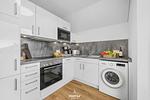 Küche / Küchenzeile - Ferienwohnung Schleiglück Olpenitz - Top-Hundeurlaub