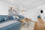 Wohnzimmer - Ferienwohnung Schleiglück Olpenitz - Top-Hundeurlaub