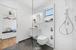 Badezimmer - Ferienwohnung Schleiglück Olpenitz - Top-Hundeurlaub