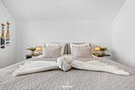 Schlafzimmer - Ferienwohnung Schleiglück Olpenitz - Top-Hundeurlaub