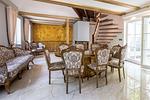 Wohnzimmer - Haus Saxonia - Top-Hundeurlaub
