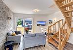 Wohnzimmer - Ferienwohnung Strandkörv - Top-Hundeurlaub